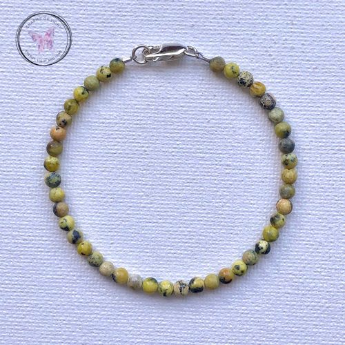 Yellow Turquoise Beaded Bracelet